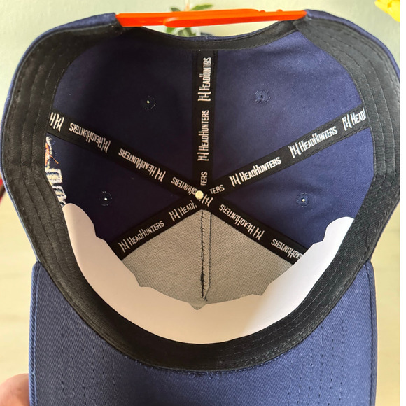 Big Game Hunters 'Zards End Dark Blue A-frame Snapback Hat - Picture 8 of 8